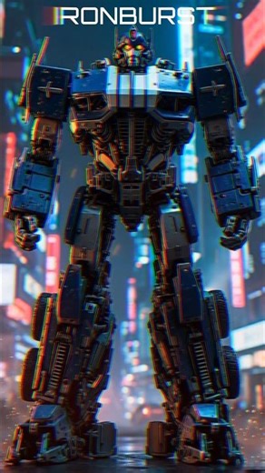 IRONBURST – The Armored Transformer Destroying Neon Tokyo