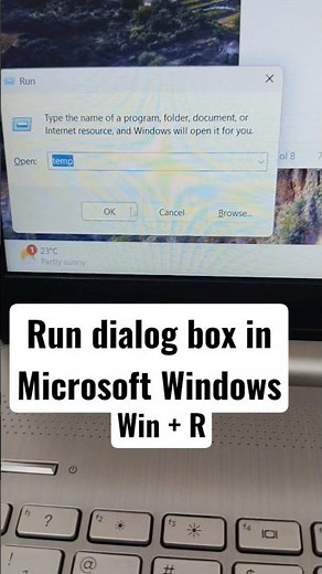 How to Open Run Dialog Box in Windows #windows #dialog #box