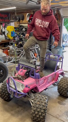 Grind Hard Plumbing Co on Instagram: "How do you build the ultimate mini Jeep rock crawler? We are still finding out, but we know how to make it look great! Paint from @duplicolorauto 🤟 #duplicolorpartner #ad"