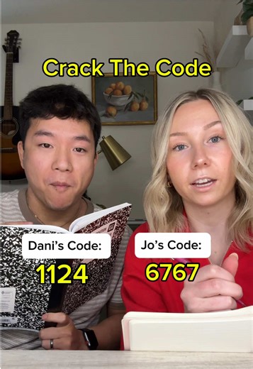 crack the code😂 #couple #challenge #trend #humor #relationships | couple challenge