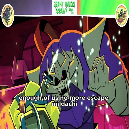 Rise of the TMNT Fight Scenes with Healthbars (last part) #TeenageMutantNinjaTurtles #TMNT #cartoon #animation #anime