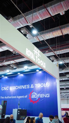 Royal Tools at MacTech ✨ It was great meeting so many clients and having real conversations about CNC solutions. ⚙️ Royal Tools | Your partner in CNC solutions رويال تولز في معرض ماك تك تشرفنا بمقابلة عملاء كتير ومناقشات عن حلول الـ CNC. ⚙️ لسه مكملين في تقديم الحلول اللي تناسب شغلك. Royal Tools | شريكك في حلول الـ CNC | ROYAL TOOLS EGYPT
