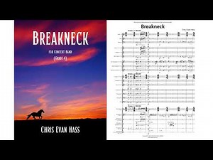 Breakneck, a Mixed Meter Fanfare for Concert Band (gr. 4) - Chris Evan Hass
