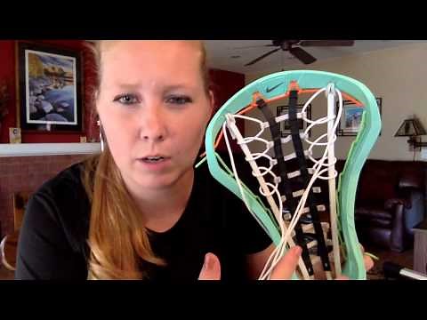 How to string a Womens Lacrosse Stick
