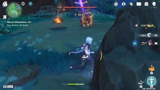 Eula Showcase | Genshin Impact