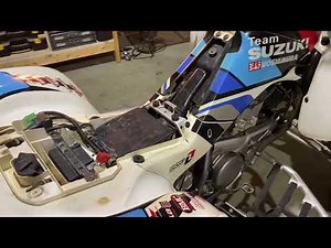 Carb cleaning on a 2005 Suzuki LTZ400