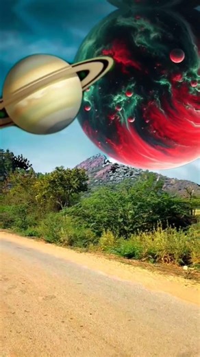 The oppressive universe | Planet falling | astroid , saturn planet | Ep104 | #shorts #youtubeshorts