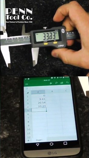 Easily Logging Bluetooth Caliper Data into Spreadsheets