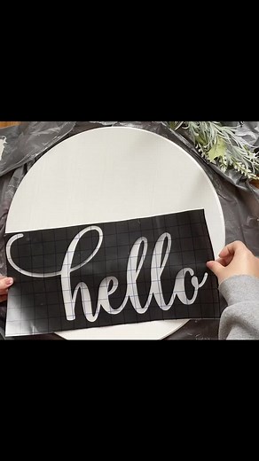 DIY Wooden Door Signs Tutorial