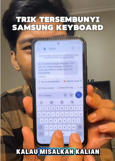 Cara Undo dan Redo di Keyboard HP Samsung