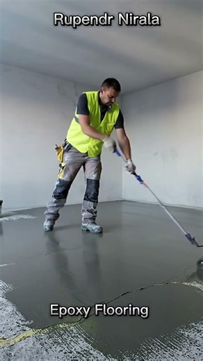 Epoxy Flooring Process 🔥 | Step-by-Step Installation Guide | Amazing Finish