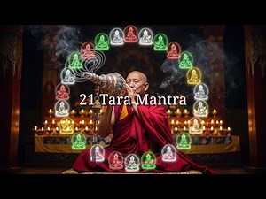 21 Tara Mantra — Powerful Protection, Healing & Blessings | Tibetan Monks Chant