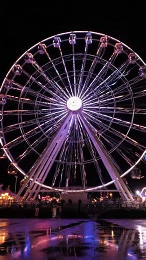 Giant Swing Ride 🎡 | Aesthetic Motion Loop Video”#calming #viral