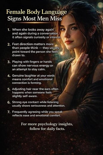 Her Body Language is Screaming This #dating #attraction #psychology