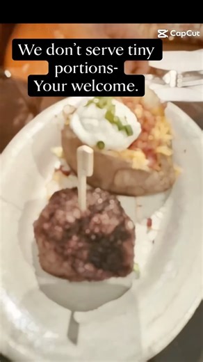 Vinnie’s Caddyshack on Instagram: "Come get a REAL meal for lunch, dinner or anytime— not a drive-thru snack. Our Thursday Steak Special is calling your name… 8oz steak • loaded baked potato • side salad — served ALL DAY. Why wait for dinner when you can eat like a champ at lunch? Treat yourself- your boss will survive. Happy Hour 3–7 pm 🍻 #VinniesCaddyshack #TuesdaySpecial #SteakDay #RealMeal LunchGoals"