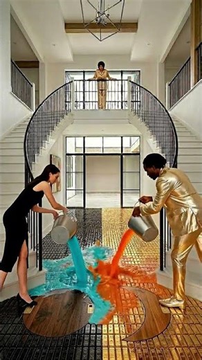 From Concrete to Gold: Most Satisfying Digital Timelapse