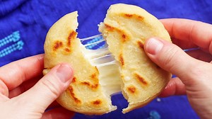 Encanto-Inspired Arepas Con Queso With Avocado Mash Recipe by Tasty