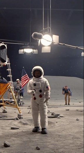 🎥 BEHIND THE SCENES: FAKE MOON LANDING | 4K AI Comedy Short