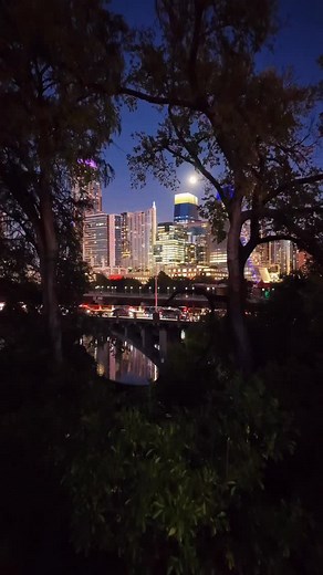 Austin, Texas ❤️ - Last Super Moon of the year “The Beaver Moon” shining ovwr the the Downtown Skyline and Town Lake / Lady Bird Lake.🌃 #downtownaustin #supermoon #beavermoon #ATX #night #townlake #citynights #austinnights #cityviews #ladybirdlake #Austin #Texas #CongressAve #CityView #hikeandbiketrail #6thstreet #lakeaustin #downtown #Skyline #dronestagram #dronephotography #dronevideo #explorepage #citylife #skyscraper #Lakeview | Casey Legg