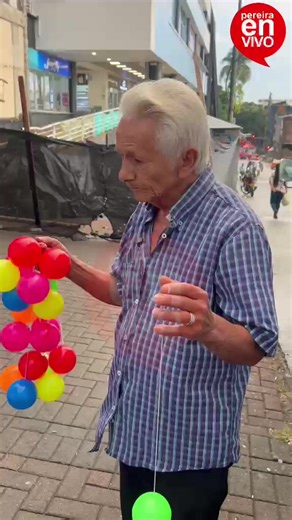 Don Rigoberto Flores: Ayuda a este vendedor de pimpón en Pereira