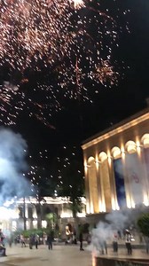 25K views · 331 reactions | უწყვეტი პროტესტის 177-ე დღეს, პარლამენტთან მიმდინარე აქციაზე ფეიერვერკი გაუშვეს  გიორგი კიკონიშვილი | Tabula - ტაბულა | Facebook