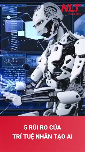 5 Rủi ro của trí tuệ nhân tạo AI #AI #robot #fakenews #cybersecurity #fyp