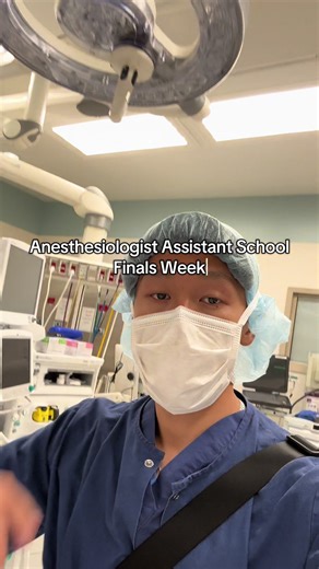 Finals Week Throwback: Anesthesiologist Assistant School