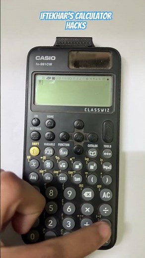 How to use factorial in casio fx-991 CW calculator #calculator #shorts