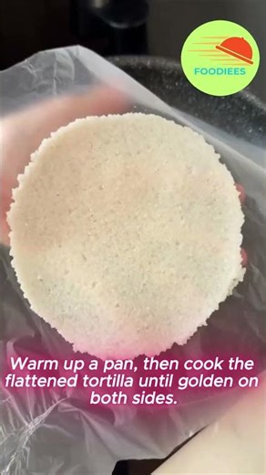 Homemade Tortilla! Quick and Easy #quickrecipe #easyrecipe