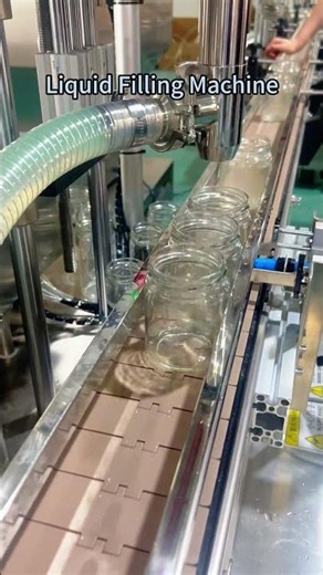 Liquid Filling Machine | High Accuracy Bottle Filling Process #fillingmachine #liquidfillingmachine
