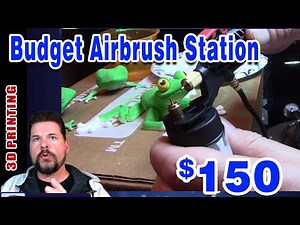 Budget Airbrush Station From Harbor Freight