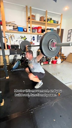 Overhead squats - ultimate strength and mobility exercise.