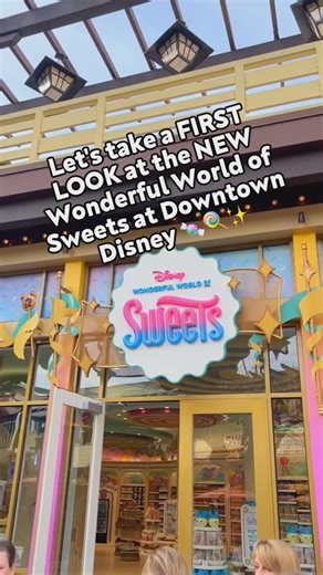 Disney Food Blog on Instagram: "FIRST LOOK INSIDE Disney’s NEW candy shop! ✨🍭💝🍫✨🍬✨🍭 Wonderful World of Sweets opens ‼️TODAY at 3PM‼️ in Downtown Disney, and we’re taking you inside 👀👀👀 This shop, which was previously Marceline’s Confectionery, has been expanded, and the candy kitchen is still churning out sweet souvenirs! 🍿 Check out the exclusive popcorn bucket, Poppi, and the new house-made Werther’s caramel popcorn! 🤤"
