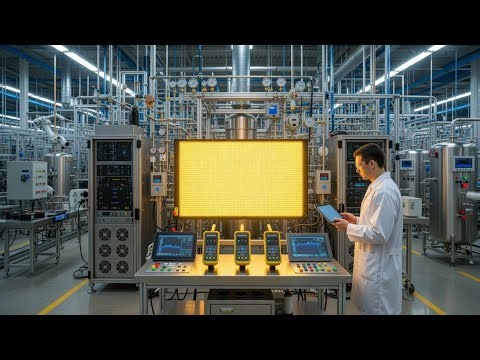 Inside Samsung LED Factory – How LEDs Are Made!