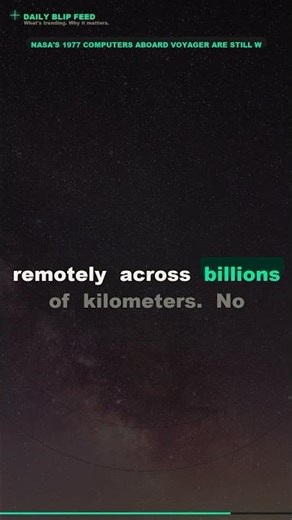 NASA's 1977 Computer Is Still Alive in Interstellar Space