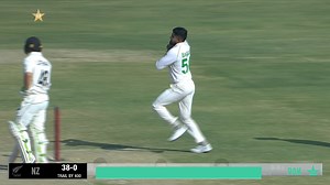 🚨 Babar Azam bowling 🚨 Disciplined stuff, skipper 👍 #PAKvNZ | #TayyariKiwiHai | Pakistan Cricket Team