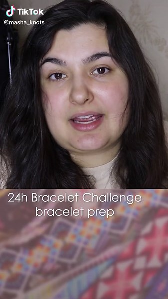 Im preparing for another 24h bracelet challenge! Im in love with these bracelets 🥰 Full video on YT Masha Knots #friendshipbracelets