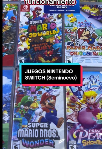 ZonalGamesPeru (@zonalgamesperu) - Juegos Nintendo switch (Seminuevos) #tiendavideojuegos #oledzelda #oledsmash #oledneon #switcholed #Nintendo #oledmario #consolasvideojuegos #lima #peru #polvosazules #polvos rosados #sony #Gamer #Gaming #enviosatodoelperu #deliverylima