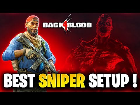 BACK 4 BLOOD 2023 HIGH DIFFICULTY OP SNIPER BUILD! (Deck Guide & Explanation)