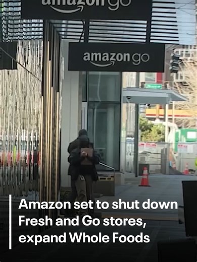 Amazon is making a major shift in its grocery business, announcing plans to close its Amazon Go and Amazon Fresh brick-and-mortar stores while doubling down on Whole Foods Market and grocery delivery.