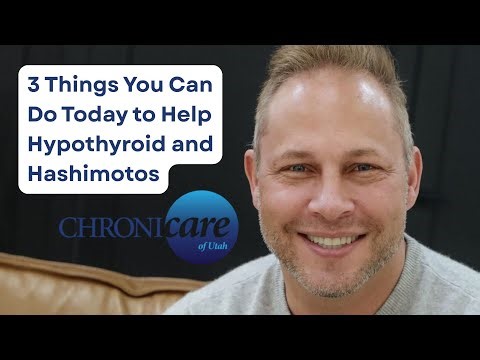 3 Things You Can Do Today to Help Hypothyroid and Hashimotos