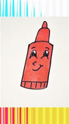 Cute Marker Drawing ✏️ | Easy Drawing for Kids