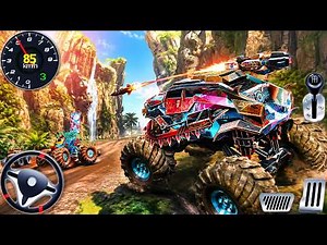 Arena Monster Truck Race Demolition Extreme 3D - Car Crash Beam Jump Derby - Android GamePlay