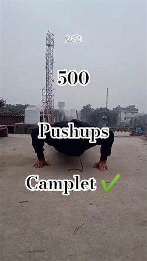 500 Pushups Challenge Day 1/75 #pushups #pushup #pushupchallenge #workout #shorts #500pushups