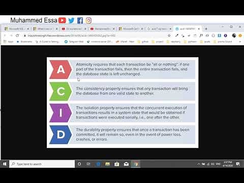 5 Microsoft SQL Server ACID atomicity, consistency, isolation, durability