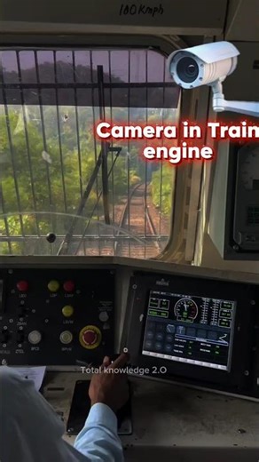 Why cctv cameras in locomotive cabin #train