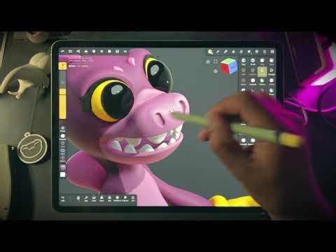 Character Sculpting on iPad Pro