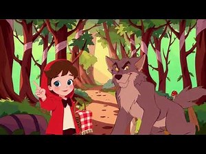 🧺 Le Petit Chaperon Rouge – Conte pour enfants en français | Histoire animée avec voix et sons