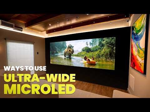 Wicked Smart's INSANE 151" MicroLED Video Wall! ULTRA-WIDE is So Cool