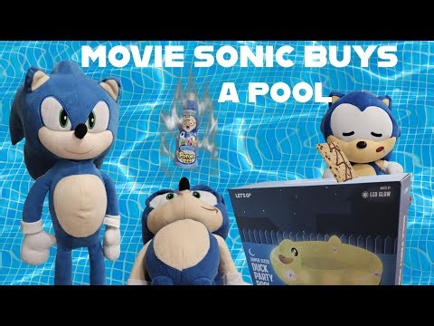 MOVIE SONIC BUYS A POOL!! Sonic Bros episode 2
